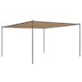 Gazebo with Slanted Roof  Anthracite /Beige Image 2
