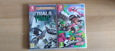Nintendo Switch games Trials Rising Splatoon 2