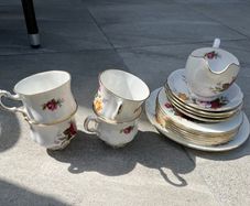 Royal Sutherland Fine Bone China Tea Set