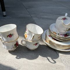 Royal Sutherland Fine Bone China Tea Set