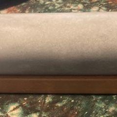 Marble rolling pin with rest free postage