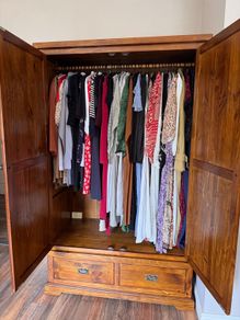 EZ Living Wardrobe 2 Door 2 Drawer Excellent Quality