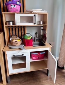 IKEA play kitchen with accessories