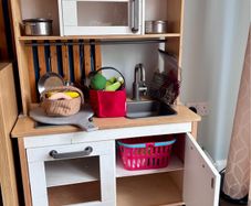 IKEA play kitchen with accessories