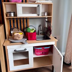 IKEA play kitchen with accessories