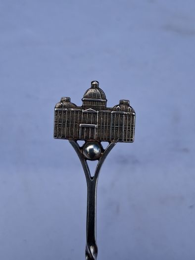 H.J Cooper US Capital Building Memorial Sterling Silver Spoon(1900 Super Rare)