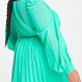Pleated mini dress Image 2