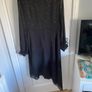 Warehouse ladies black sparkly dress Image 5