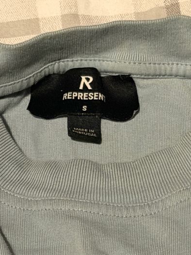 Represent baby blue owners club tee Size S