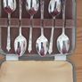 6 NEWBRIDGE Apostle Tea/Coffee Spoons Image 2