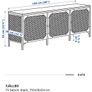 Ikea fjallbo tv bench Image 2