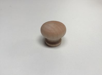 Solid Beech Knob - 50 cent each