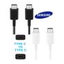 Brand New || Samsung Galaxy S8 S9 S10 S20 (USB-C) Fast Charger USB Cable || 1M Black or White Cable Image 5