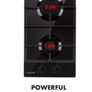Gas Hob 2 Burners Enameled Image 5