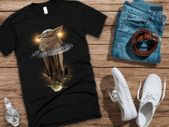 Yoda Child Water Reflect Yoda Star War T Shirt star wars movie t-shirt baby Yoda