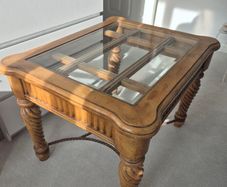 Coffee Table with Glass Top