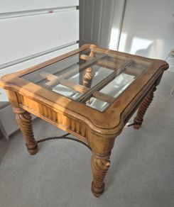 Coffee Table with Glass Top