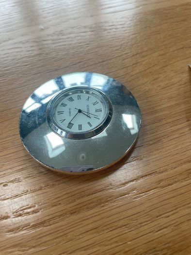 Newbridge Silver Desktop Clock