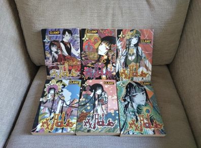 Clamp Manga Books In English 1 2 3 6 8 9 xxxHolic Manga series