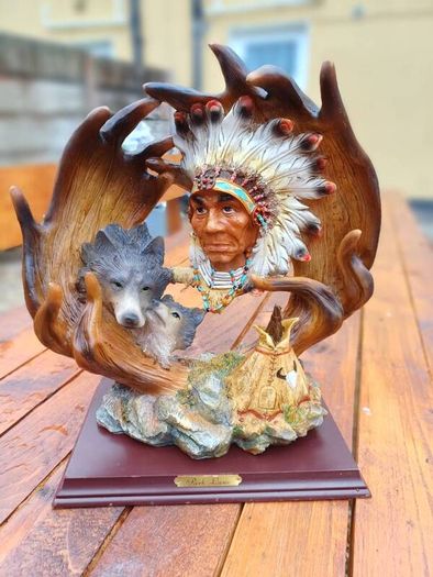 Vintage Native American Figure