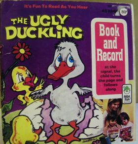 The Ugly Duckling Book and Record Vinyl
