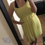 Monsoon pale yellow Midi Dress UK10 Image 4