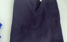BNWT Men's Navy Cotton Slipover, size L