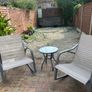 Outdoor Furniture - Rocking Chairs & Table Image 2