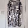 ZARA Silver Sequin Dress Image 5
