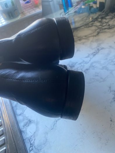 Zara leather boots