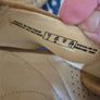 Clarkes Tan Suede Ladies Sandals Image 5