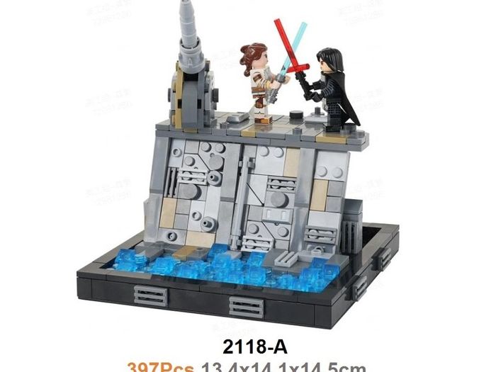 Star Wars Rey Vs Kylo Ren Duel Moc Minifigures in Tralee, Kerry from ...