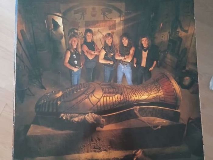 Iron Maiden/Powerslave/1984/LP Vinyl/EMI Records/POWER 1