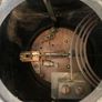 Antique ornate black marble mantle clock Image 8