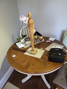 Wooden carving