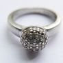Vintage Ti Sento Milano Ring Sterling Silver 925 Ring 5,6g size P1/2 Image 6