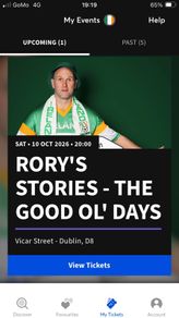 Rories Stories Tonight Vicar Steer