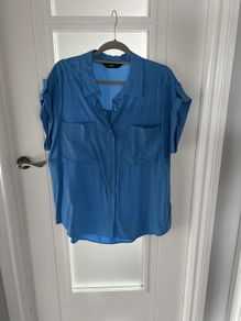 F&F Blue Shirt Size 14