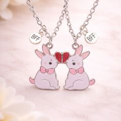 BFF Bunny Necklace Set - Free Post