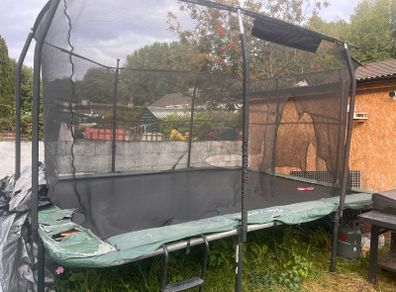 Trampoline Rectangle 14ft x 10ft FREE TO TAKE AWAY
