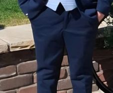 Boys Navy blue Communion Suit