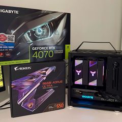 High End Compact Gaming PC - RTX 4070 Super / R7 7800X3D / 32GB DDR5