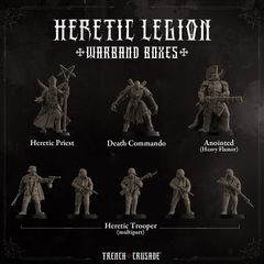 Trench Crusade - The Black Grail - Warband and Reinforcements