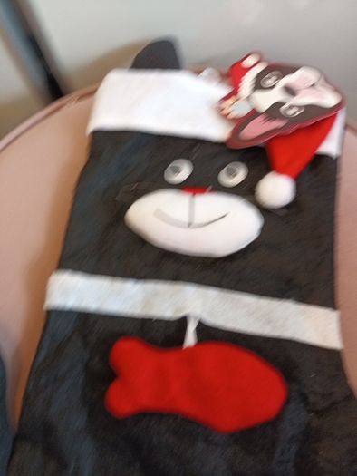 Pets /cat christmas stocking x 2