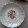 Elegant Vintage Johnson Bros Dinner Set  Pastel Green Floral  Serving Pieces Included Image 2