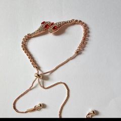 Brand New Rose Gold Bow Adjustable Bracelet