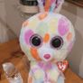 Ty Beanie Boos Bloomy the Rabbit 23cms Plush Soft Toy and Gift Bag Image 2