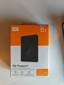 5TB WD MyPassport Drive
