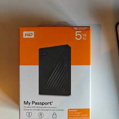 5TB WD MyPassport Drive
