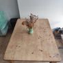 Solid Pine Kitchen Table Image 2